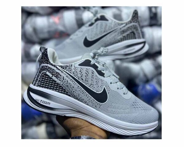 Basket De Sport - Gris Blanc